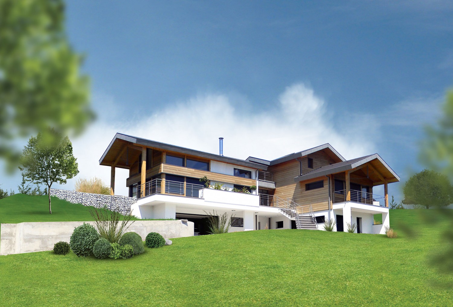 Maison Ossature Bois Haute Savoie