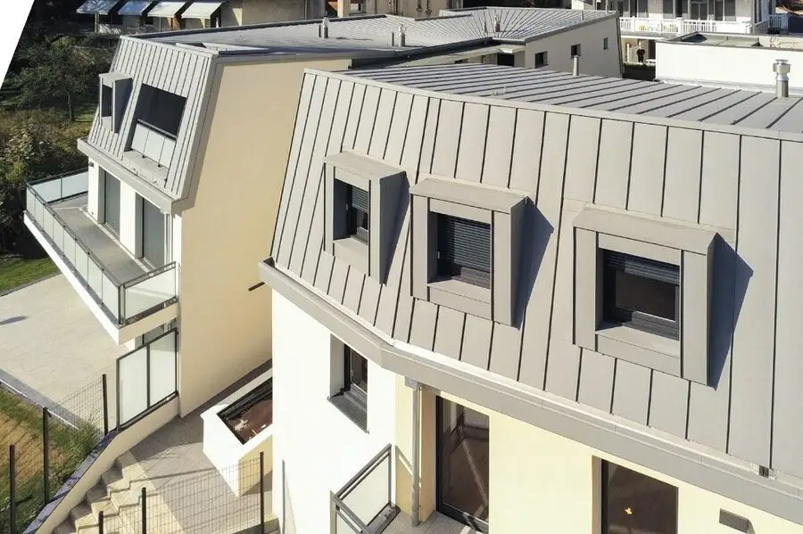 Bardage façade, zinc et matériaux contemporains, LP Charpente
