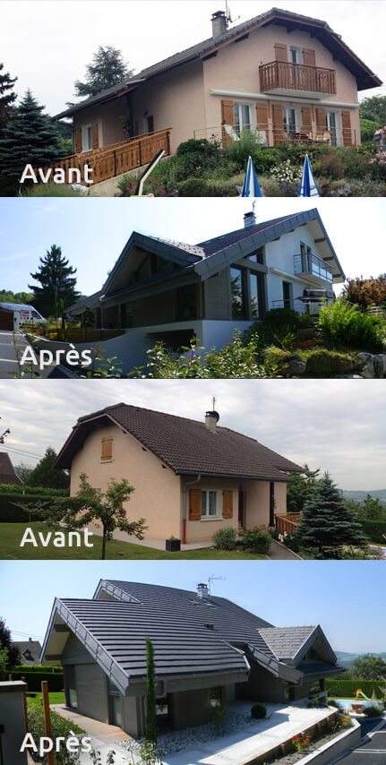 Rénovation maison à Annecy et Extension de batiment en Haute-Savoie