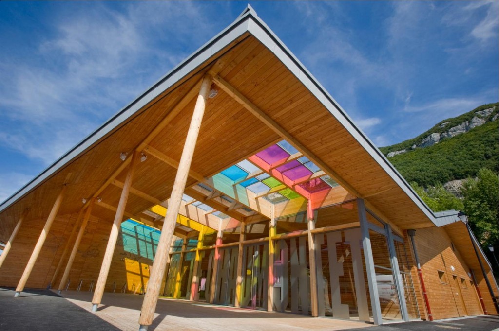 Charpentier école bois Annecy