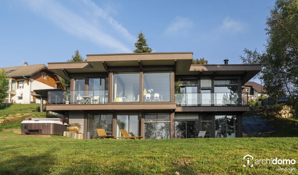 Constructeur maison bois luxe haute savoie 74