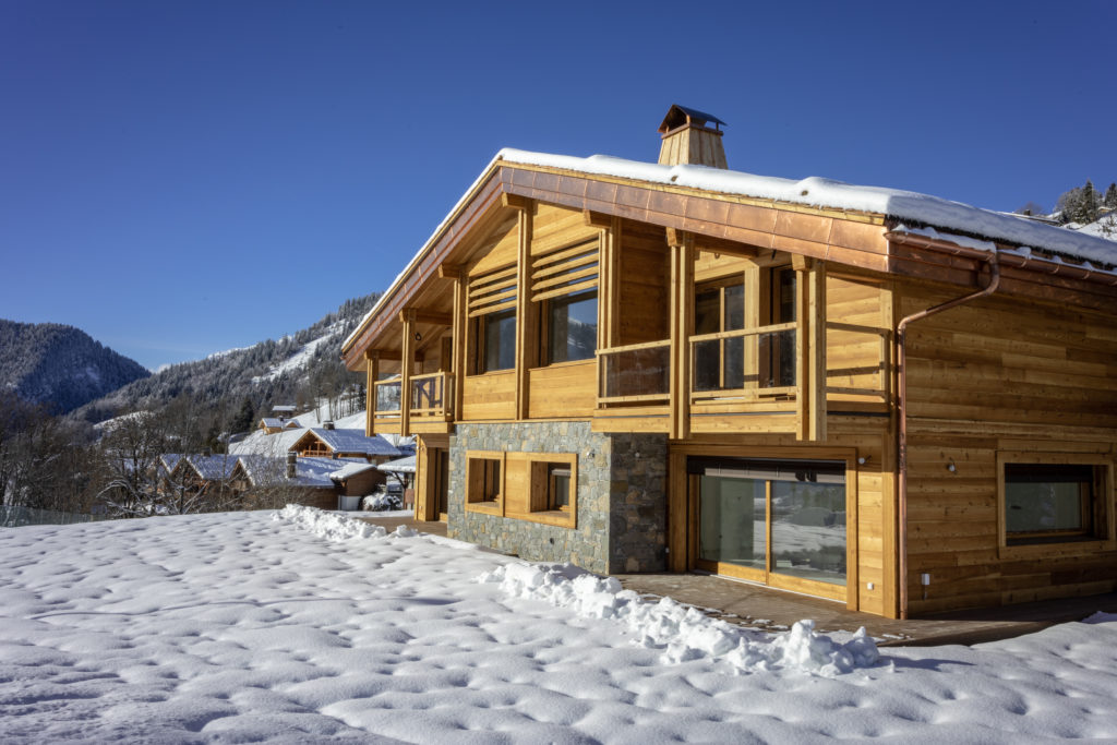 chalet bois haute savoie 74