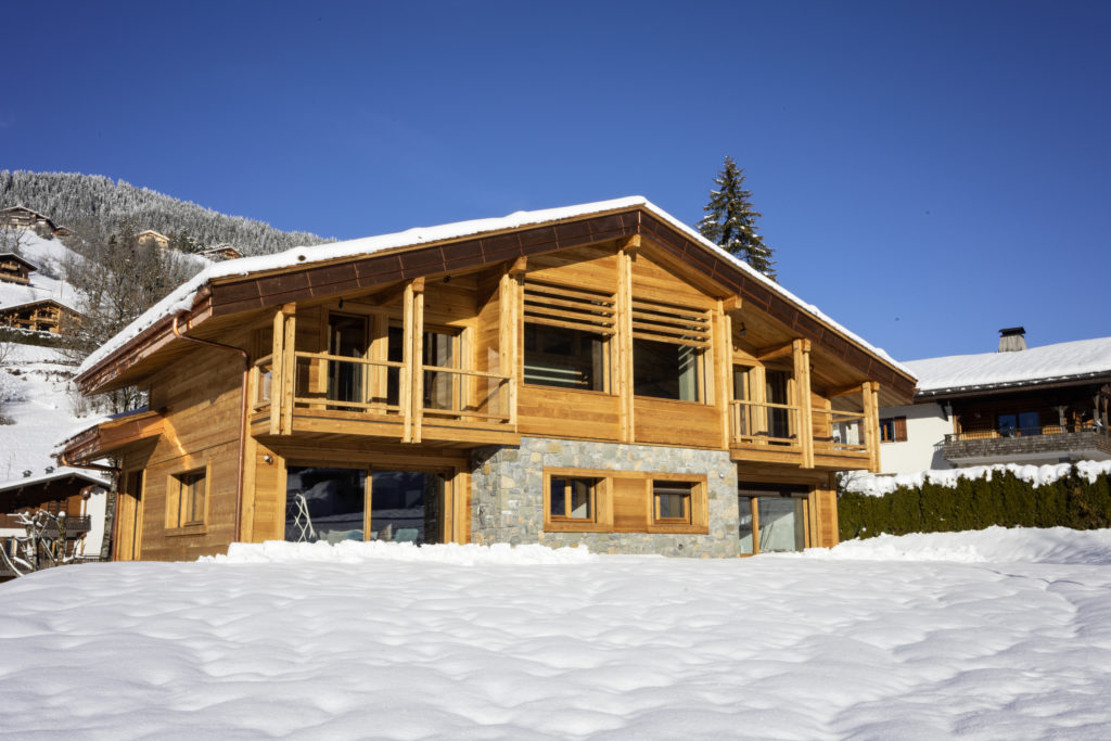 chalet bois haute savoie 74